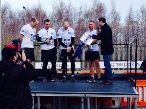 TEz, Baz, George and Shaun St. Helens 10k 2014