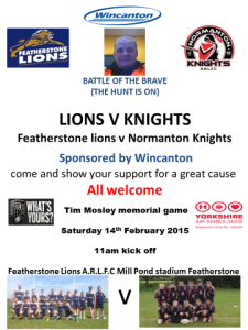 Featherstone Lions v Normanton Knights