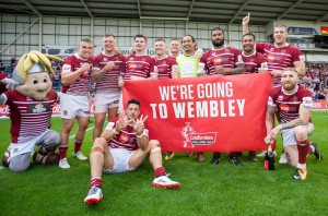 Wigan get to Wembley 2017